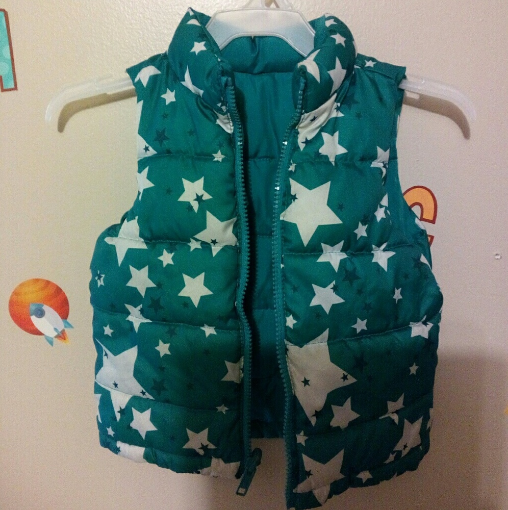 Girls Old Navy reversible vest